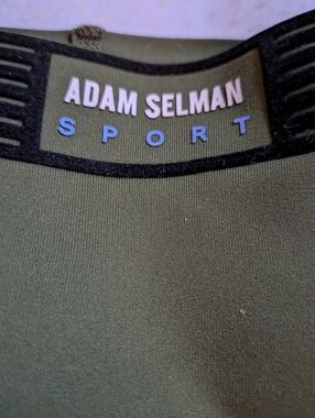 Adam Selman Sport Women's Olive Green Leggings